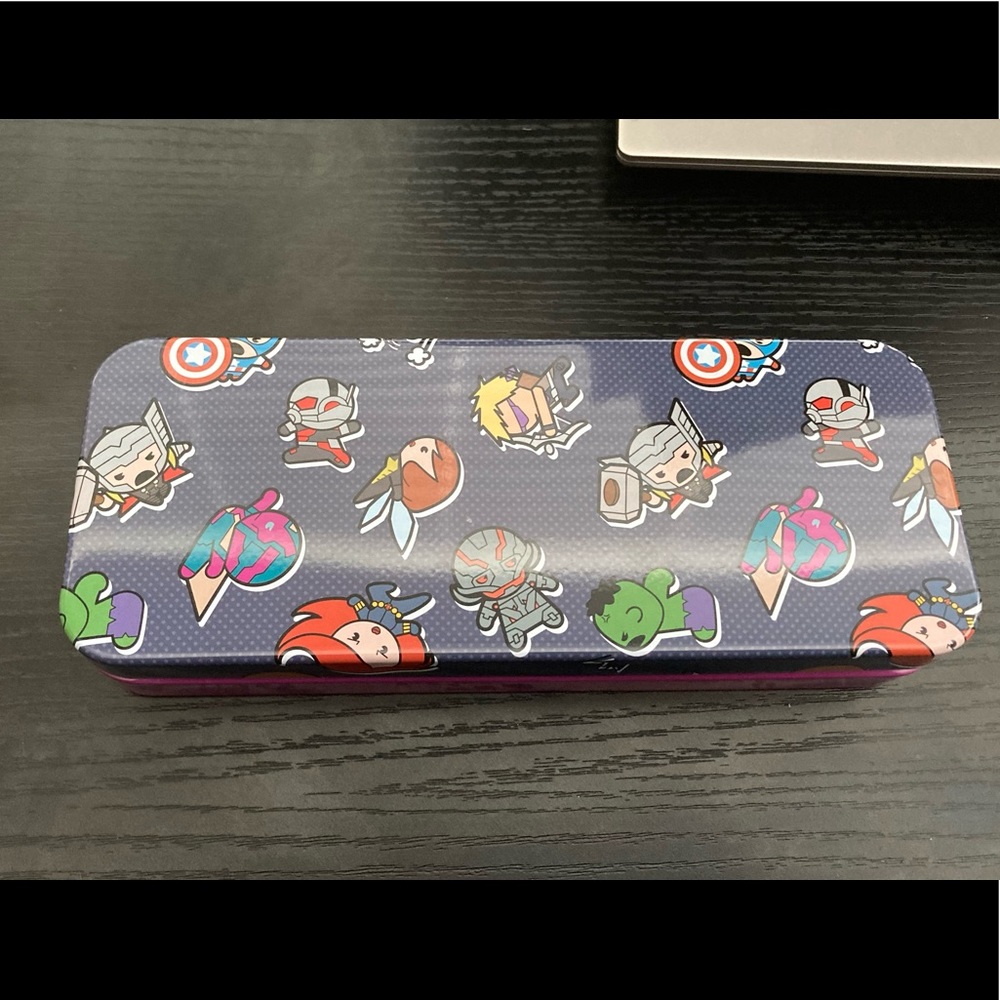 Captain America & Friends Pencil Tin Box